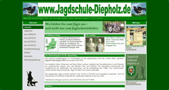 Desktop Screenshot of jagdschule-diepholz.de